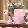 LAIKOU Sakura Facial  Body Whitening Soap Reduces Acne Dark Spot Deep Cleaning Cutin Brightening Skin 90g 2