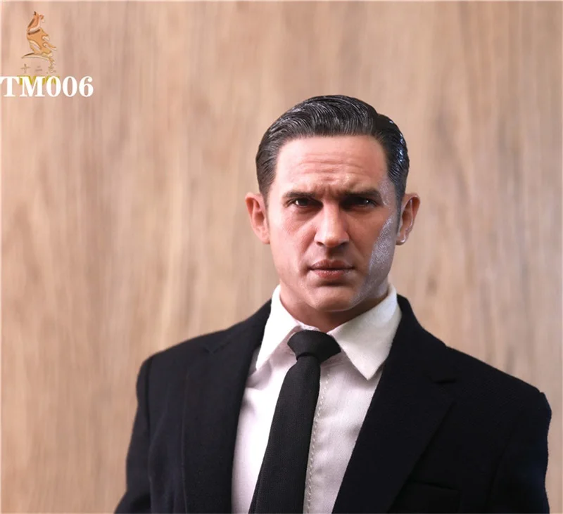 

1/6 TM006 TM007 Tough Guy Tom Hardy Suit Thug Realistic Head Sculpture Carving Model Fit 12" PH DAM COO 3A Action Doll