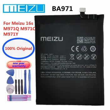 NEW 100% Original BA971 3600mAh Battery For Meizu 16s M971Q M971C M971Y Rechargable Smart Phone Battery Batteries Batteries
