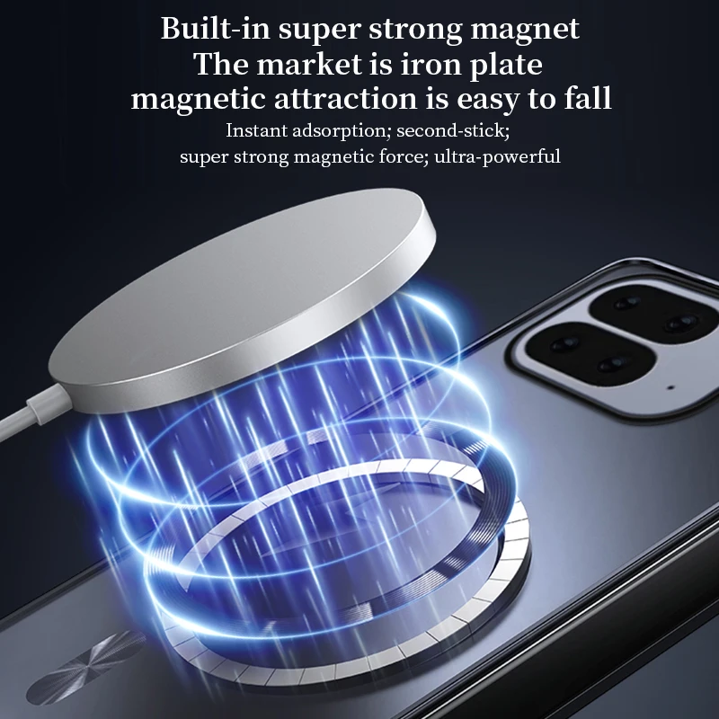 Matte Metallic Feel Magnetic Slim Armor Case