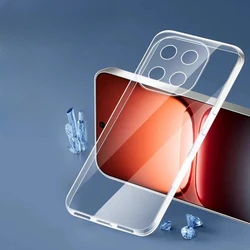Ultra Thin Clear Soft TPU Silicone Phone Case - Protective Back Cover (For iQOO 15)