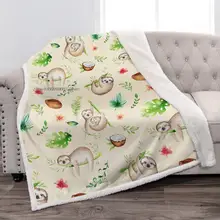 Couverture à jet doux en flanelle pour enfant, dessin animé, lisse et doux, mignon, imprimé, canapé, chaise, bureau 