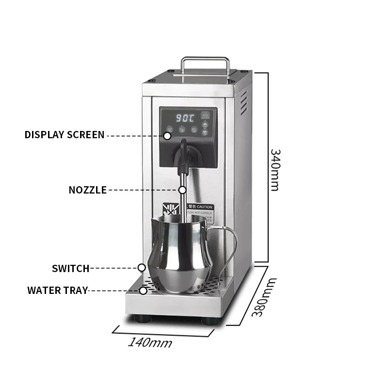 Boiling Water Machine Milk Bubble Machine40l Steamer Water Boiler Tea Shop  Commercial Equipment Machine Coffee Maker - Food Processors - AliExpress