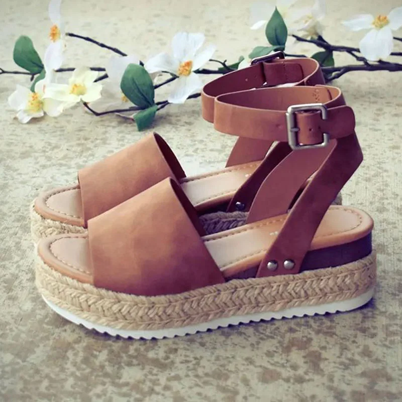Wedges Shoes For Women High Heels Sandals Summer Shoes Flip Flop Chaussures Femme Platform Sandals Plus Size 35-43 women sandals women high heels wedge sandals