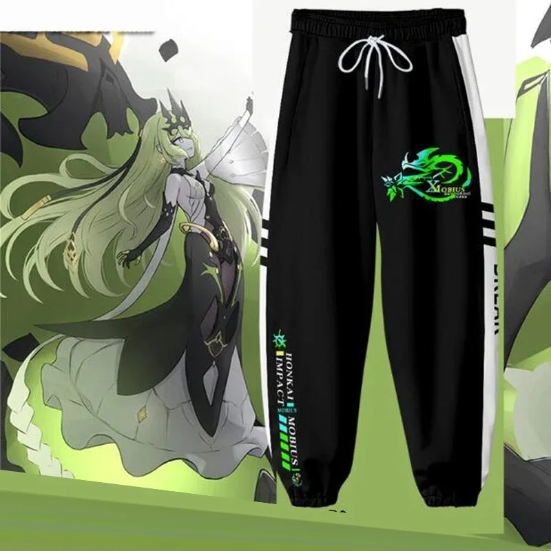Hot Game Honkai Impact 3 3D Joggers Pants Men/Women Casual Trousers Hip Hop Sweatpants Mobius Cosplay Costumes Pantalon Homme 24