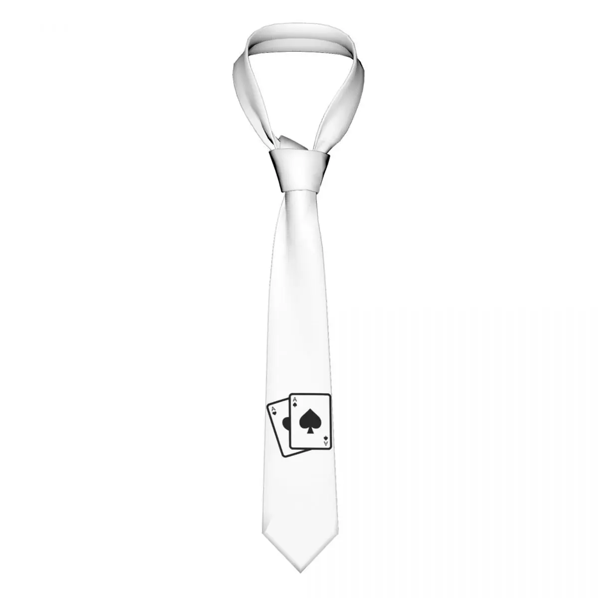 ASOS DESIGN - Cravatta Rossa Con Stampa Di Carte Da Gioco | ASOS - Foto 10