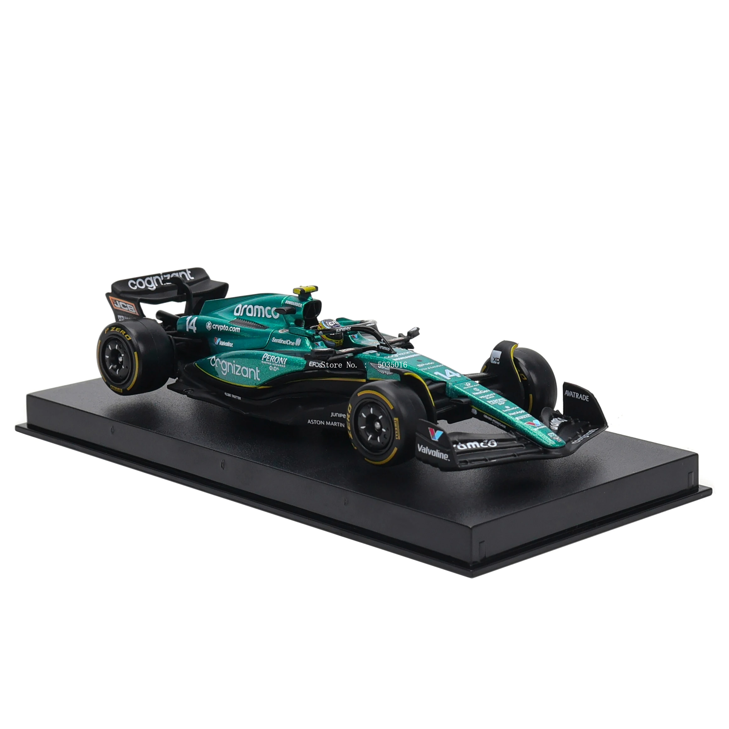 Aston Martin AMR21 1/43 フィギュア Aston Martin Cognizant F1 Team 2021 AMR21 Vettel / Stroll