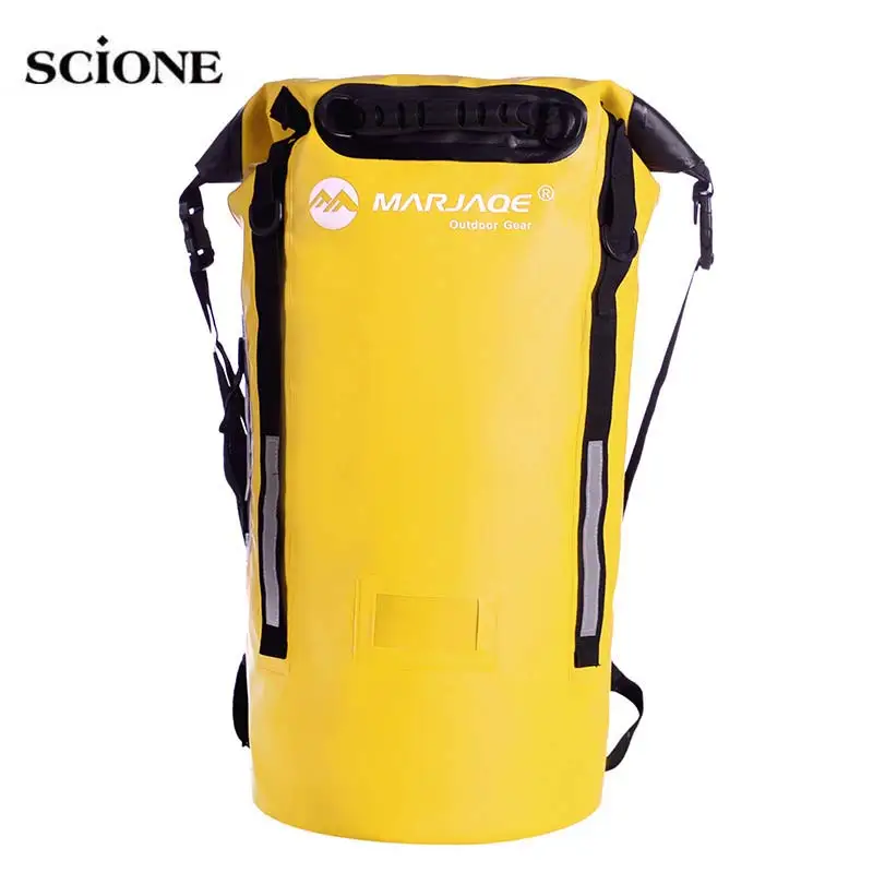 30L 40L PVC Waterproof Dry Bag Boating Diving Man Women Beach Swimming Bag Rafting Ocean Water Floating Sack Storage Pack XA305A