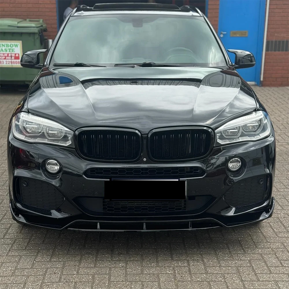 BMW X5 F15 M 스포츠 2013 2014 2015 2016 2017 2018 차량용 프론트 범퍼 스플리터 립 스포일러 디퓨저 바디 키트 액세서리 튜닝