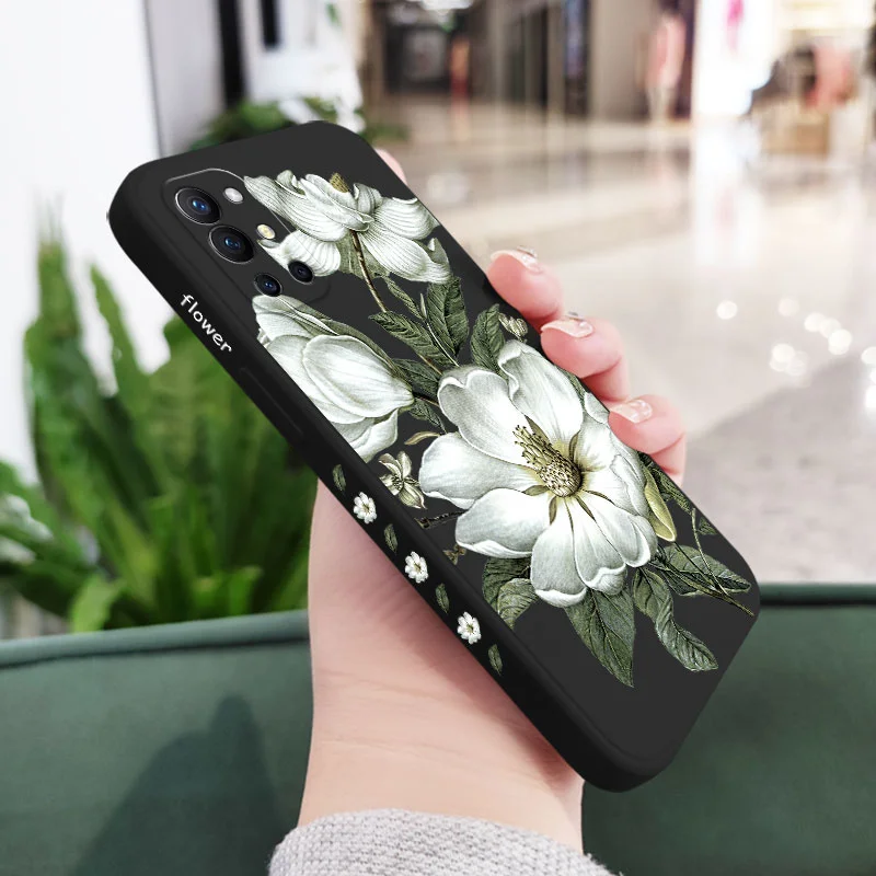 Wild Flowers Liquid Silicone Phone Case