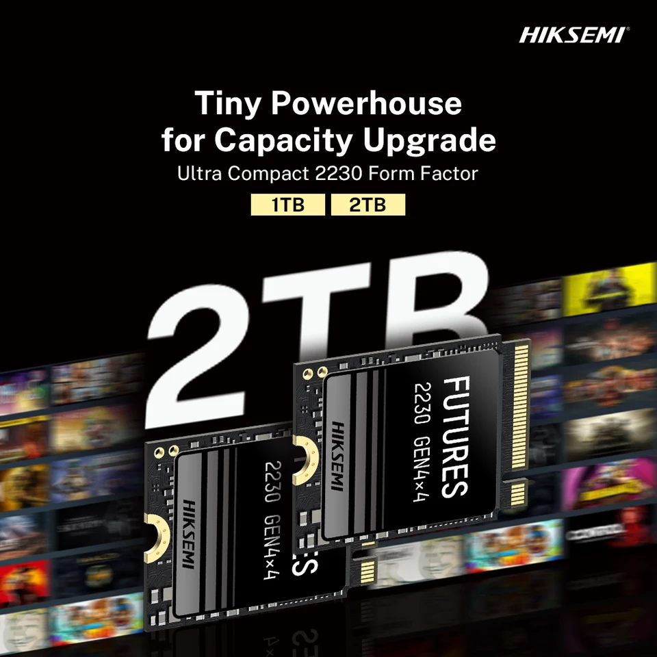 要コメント★HIKSEMI SSD 2TB NVMe M.2 PCIe Gen4 HIKSEMI FUTURES 7400MB/s SSD 2230 NVMe 1TB 2TB M.2 PCIe 4.0 2230