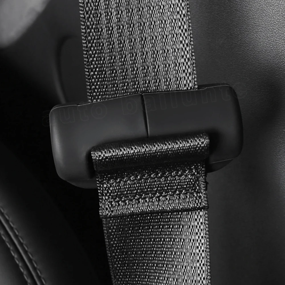 Protector antiarañazos para cinturón de seguridad de coche Tesla Model 3 Y 2022, hebilla de cinturón de seguridad, cubierta de silicona suave, accesorios de decoración de colisión
