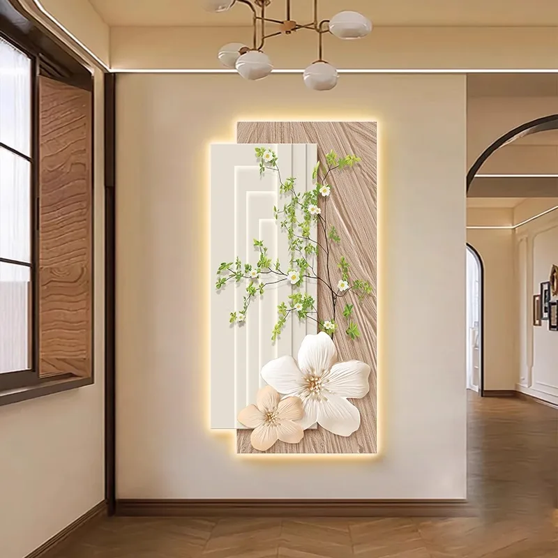 Entrance Decoration Painted Lights Led Lights Illuminated Corridors ...