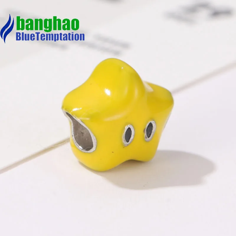 Wholesale DIY Fashion star Charm for making accessories for jewelry alloy pendants bracelets beads ENM916