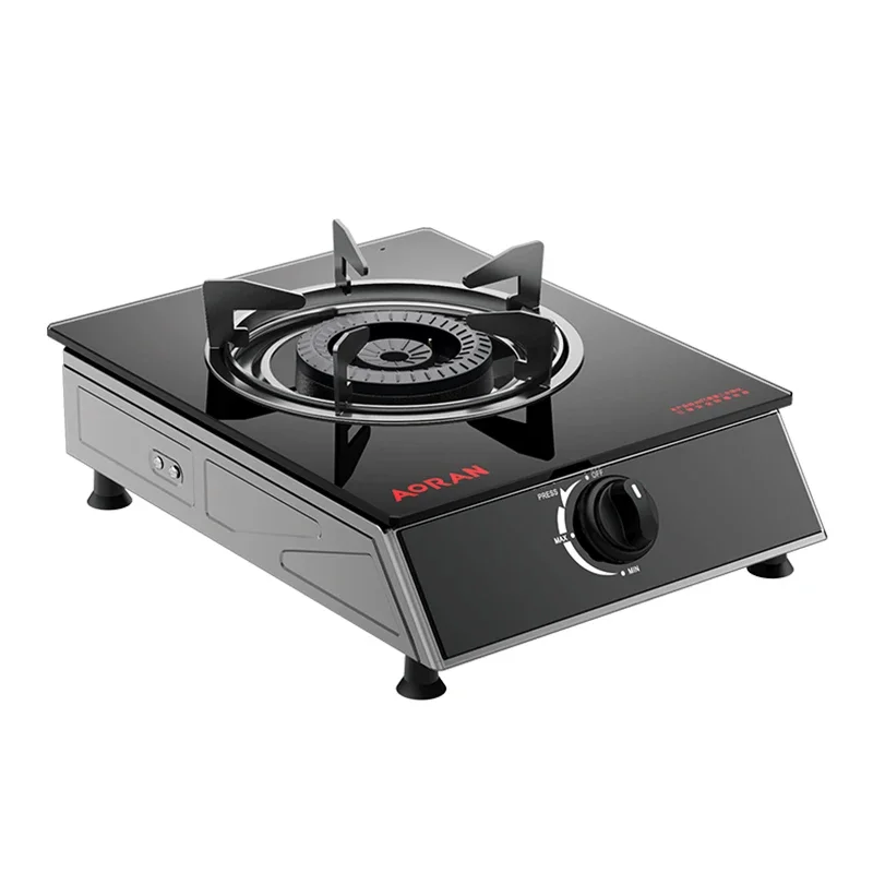Single Eye Gas Stove - Household Old-fashioned Fierce Stove with Flameout Protection and Energy-saving for LPG 5