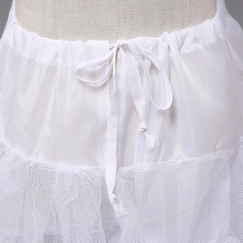 Flower Girl Underskirt Lolita Petticoat Petticoat Underskirt Petticoat Skirt Tulle Tutu Skirt Child Petticoat Underskirt Hoopless For Flower Girl Dress Pageant Dress Short Long 2 Layers Tulle 43cm 60cm 80cm