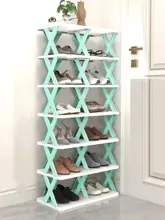 Shoes Racks Storage Organizer  Detachable Shoe Racks Saves Family Household Rack Multi Layer Simple Shoes Shelf Color Cabinet