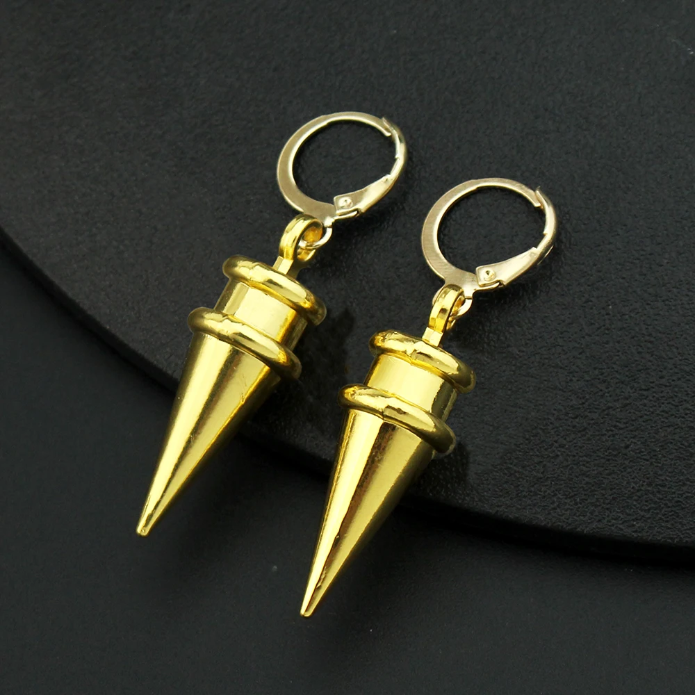 Spy X Family Cos Yor Forger Earring Golden Color Needles Thorn Princes Accessories for Women Cosplay Anime Props - AliExpress