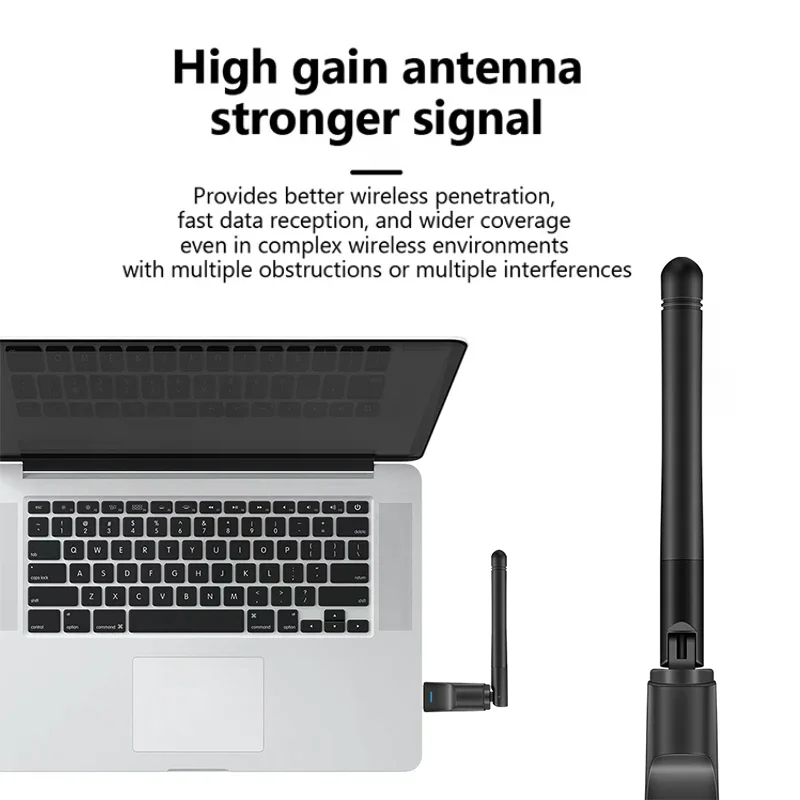 인기 MT7601 미니 USB WiFi 어댑터 150Mbps 무선 네트워크 카드 RTL8188 네트워크 카드 PC 데스크탑 노트북 2.4GHz용 Wi-Fi 수신기