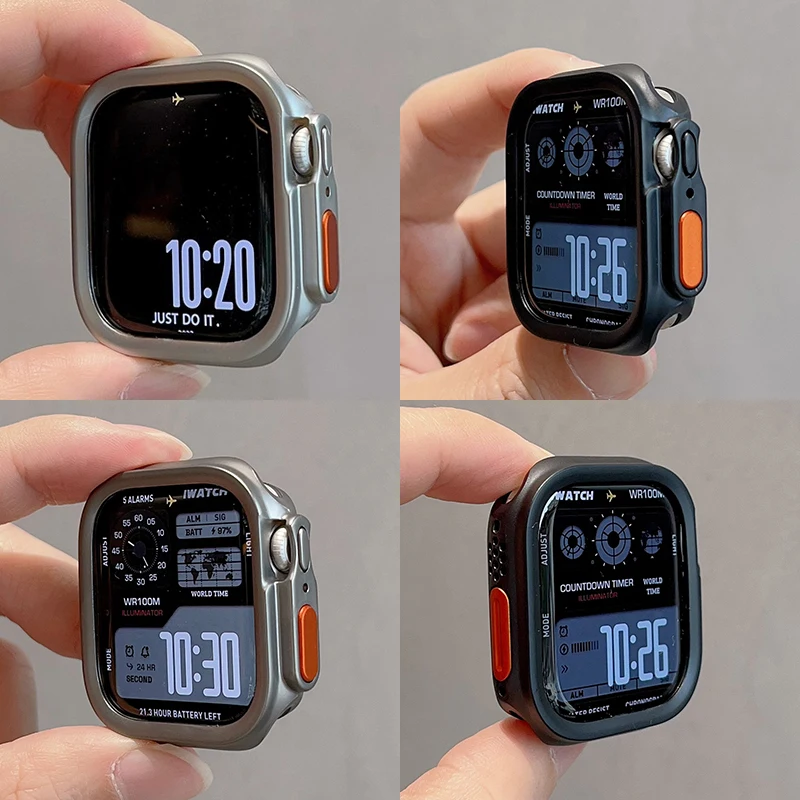 Premium Soft TPU Protective Cover for Apple Watch - Ultra Slim Bumper Accessories