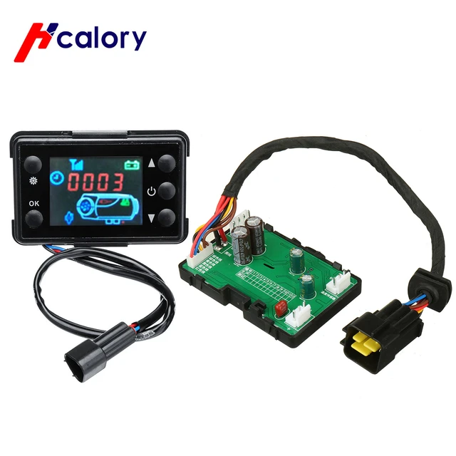 12V / 24V Air Diesel Heizung Parkplatz LCD Monitor Schalter und Auto  Fernbedienung Kit