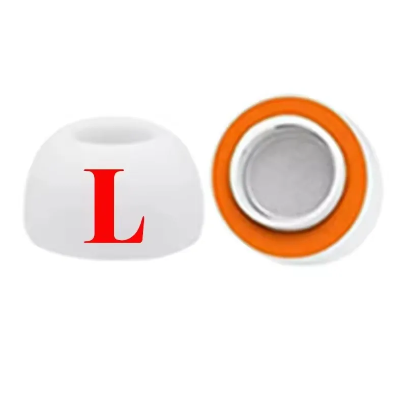 Dual-Color Memory Foam Earbud Pads with Silicone Eartips