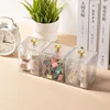 Makeup Storage Organizer Bathroom Jar Cotton Swab Storage Acrylic Square Container Cotton Puff Storage Box Cosmetic Cotton Box 4