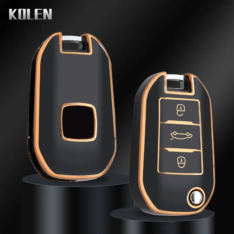 TPU Car Remote Key Case Cover Shell For Peugeot 208 107 206 306 307 308 2008 3008 4008 5008 RCZ Citroen C1 C2 C3 C4 C5 CACTUS C8 key case,key case cover,car key shell,remote control case cover