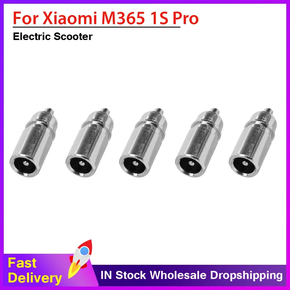 1/5Pcs Dc022E Skateboard Lithium Bike Ricarica Maschio Impermeabile Round Power Plugs Scooter Elettrico Per Xiaomi M365 Pro 1S Parts