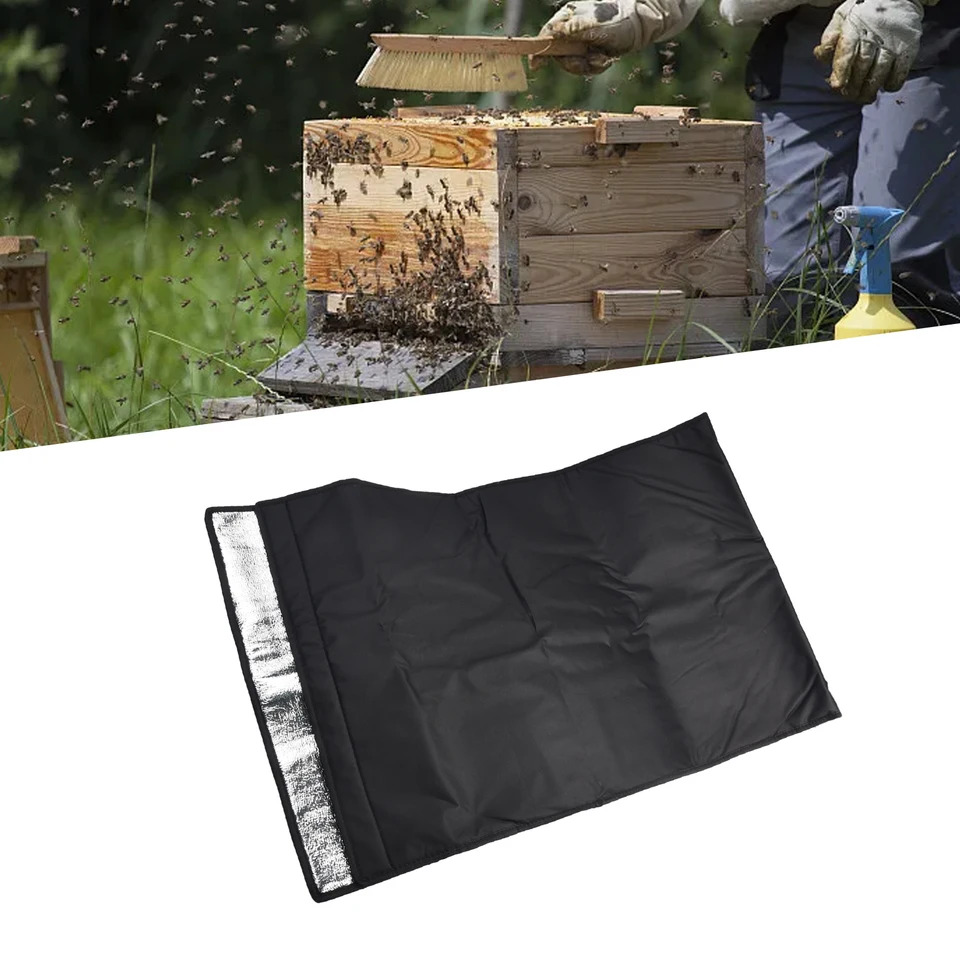 Funda Aislante Para Colmenas De Invierno - Impermeable, Ajustable Y Resistente Al Viento Para Proteger Abejas