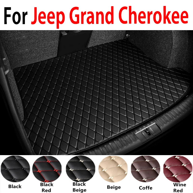 

Коврик для багажника из искусственной кожи на заказ для Jeep Grand Cherokee 2011 2012 2013 2014 2015 2016 2017