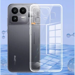 Ultra - Thin Transparent Silicone Soft Phone Case with Clear TPU Bumper Protective Cover for Realme NEO8 (Clear)