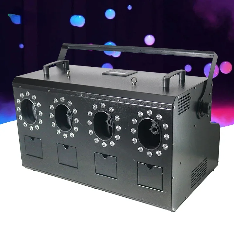 

4-Wheel 3000W Automatic Bubble Machine Smoke Bubble Machine