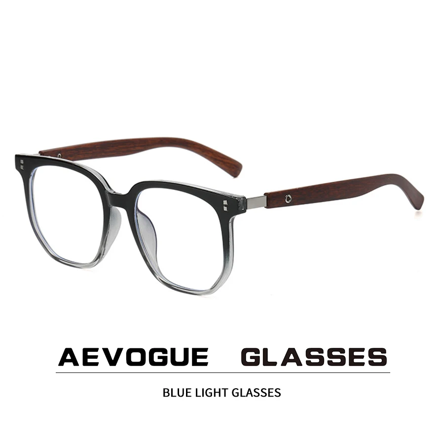 

AEVOGUE Fashion Eyewear Frame Polygon Fashion Glasses Women Computer Anti Blue Glasses Mirror Retro Glasses Unisex AE1639