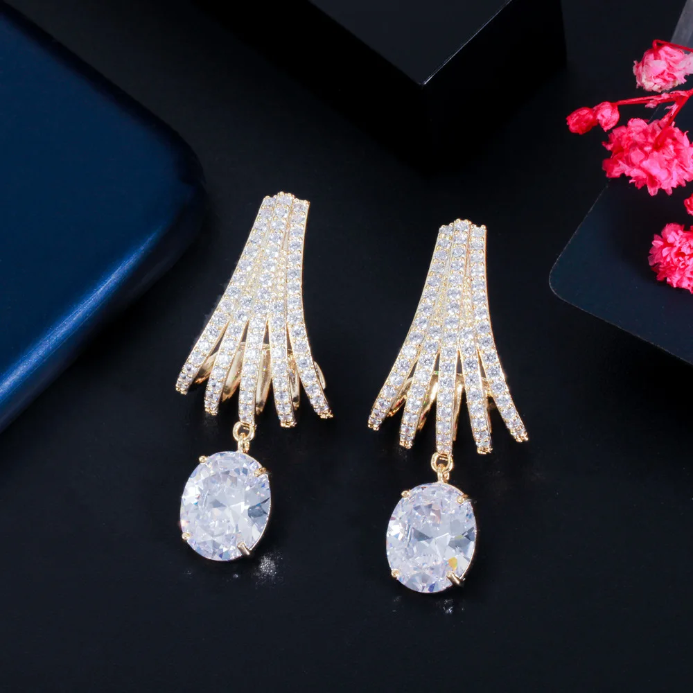 Buy Luciana Delicate CZ Earrings | Tarinika - Tarinika India