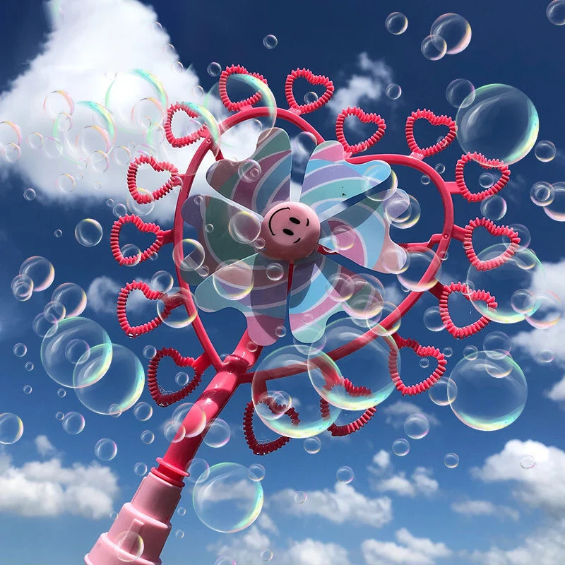 Kids Bubble Machine Gun Blower Magic Rotating Windmill Toy Wedding Soap Bubble Outdoor Toys for Girls Boys Birthday Gift 2 Kids Bubble Machine Gun Blower Magic Rotating Windmill Toy Wedding Soap Bubble Outdoor Toys for Girls Boys Birthday Gift 2