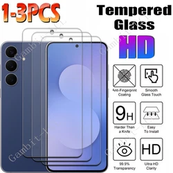 Premium 9H HD Tempered Glass Screen Protector - Pack of 1/3 Pieces, 6.7 Screen Coverage - 1PCS (For Galaxy S25 FE)
