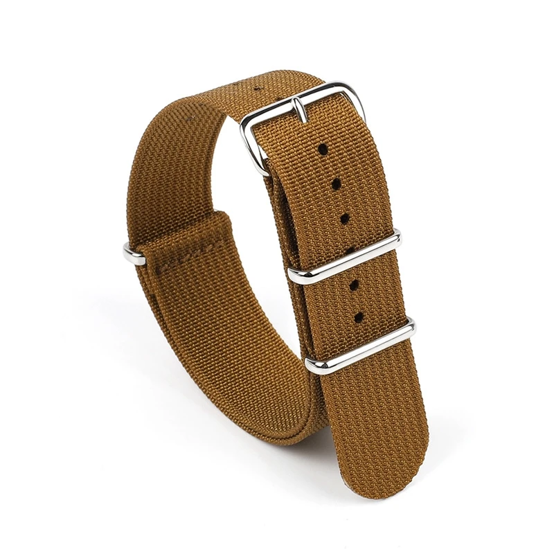 Premium Braided Nylon Watchband in Ballistic Fabric