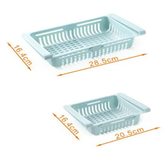 Konyhai Tároló Állvány Szervező Hűtőszekrény Kosár Polc Doboz Tartó Tartály Konténer Konyha Kiegészítők - Image 3