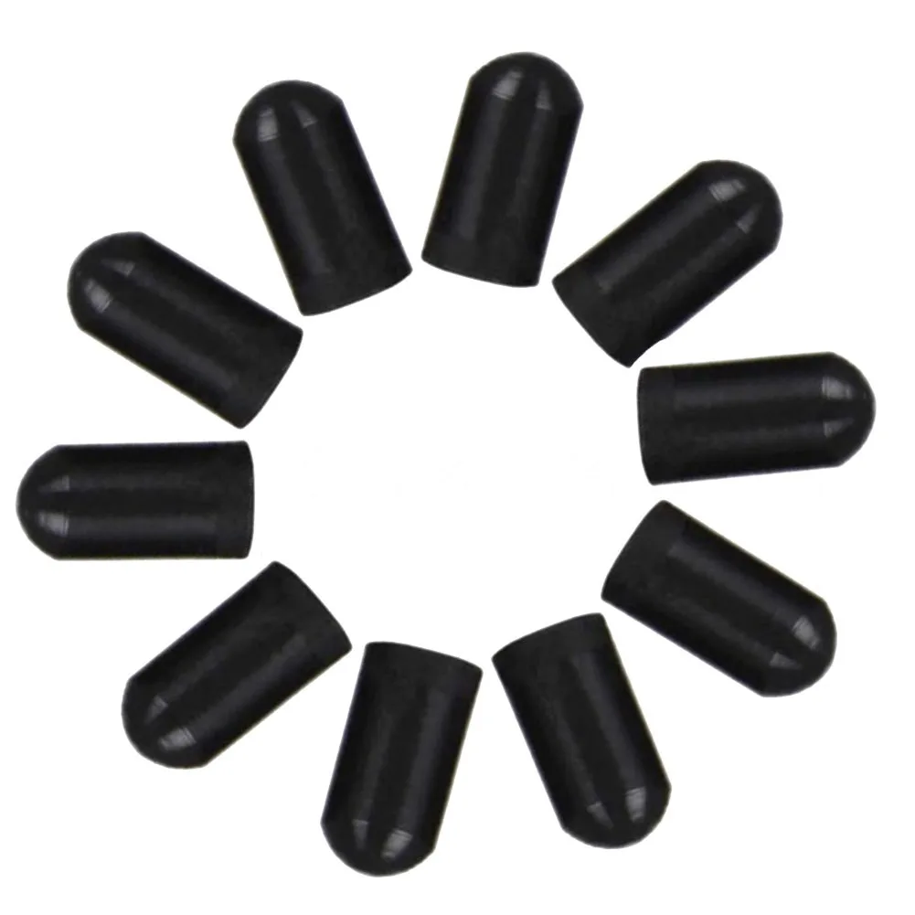 

10pcs Drumstick Cap Silicone Drum Stick Sleeves Stick Head Protective Mute Cover Drumstick Cap Stick Head Silicone Brand New