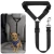 Solid Color Two-in-one Pet Car Seat Belt Nylon Lead Leash Backseat Safety Belt Adjustable Dogs Harness Collar Pet Accessories 1