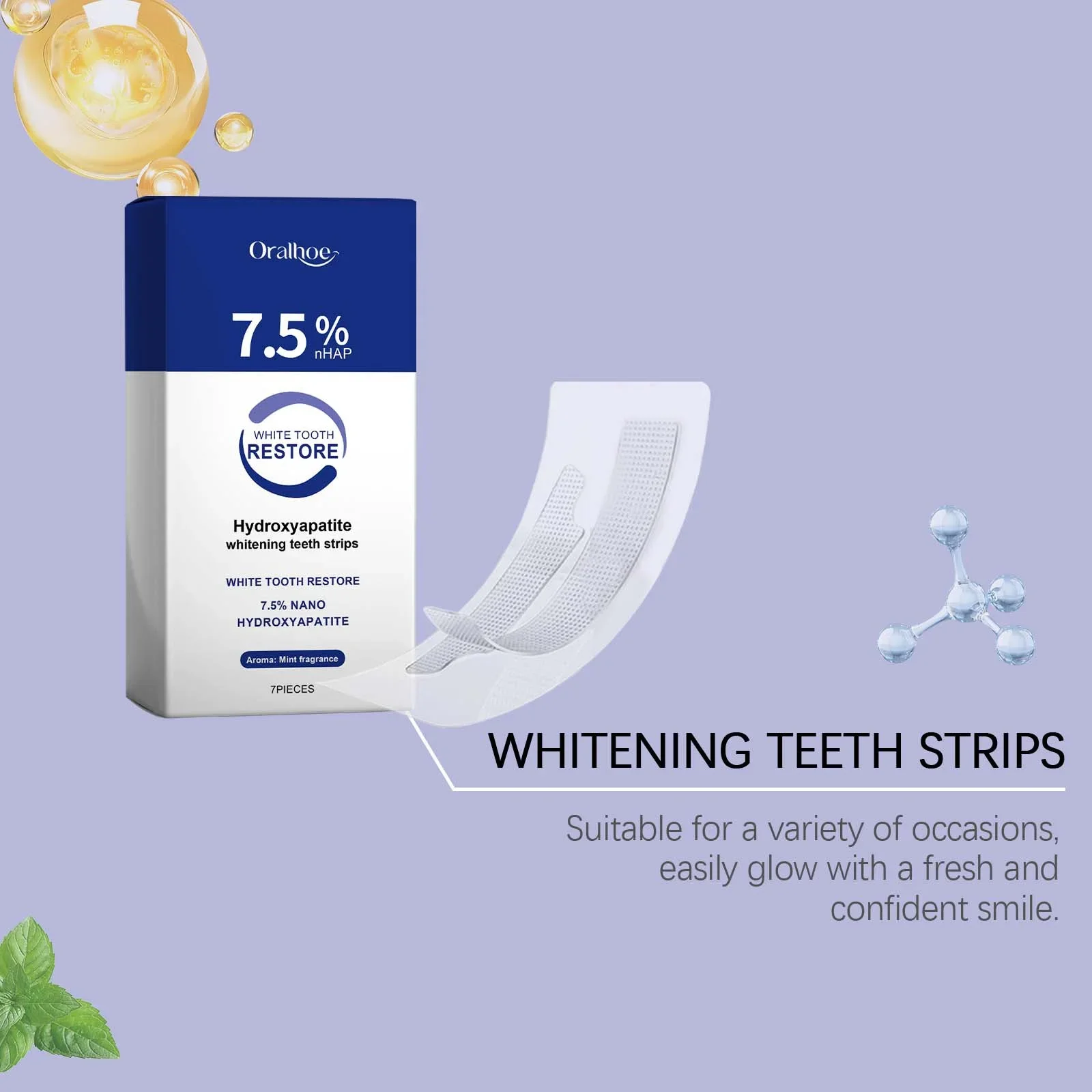 Whitening Toothpaste Remove Yellow Plaque Protect Gum Repair Cavities Caries Probiotic Reduce Stains Fresh Breath Oral Care teeth whitening product