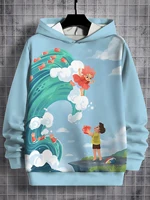 3D Print All Cute Cartoon P-ponyos Seasons Children Casual Sweatshirt Cool Pullover Tops Unisex Clothes Boy Girl Hoodies 2