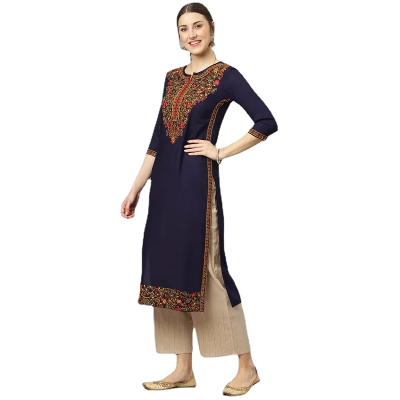 

Indian Dress for Women Tops Blouse Ropa De La India Kurta Pakistani Dress Kurti India Clothes Ethnic Style