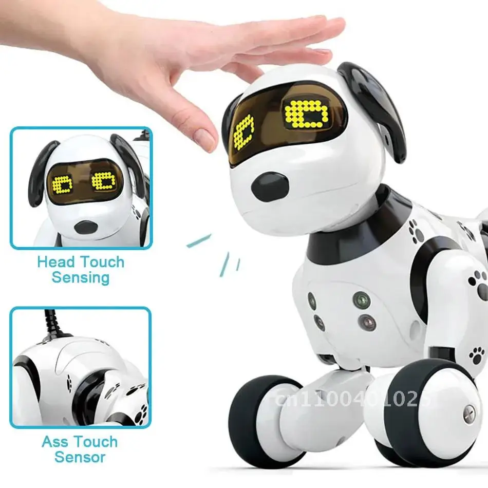 Programable Robot Dog 2.4G Wireless Remote Control Intelligent Talking Robot Dogs Toy Electronic Pet Animals Toys For Children