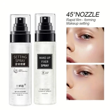 Makeup Fixer Spray Waterproof Sweatproof Long Lasting Oil Control Hydrating Makeup Fixing Setting Spray Cosmetics 1