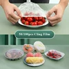 50/100pcs Disposable Food Cover Plastic Wrap Elastic Food Lids For Refrigerator Food Fruit Preservation Kitchen Food Storage Bag 1