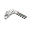 10pcs/pack Eyebrow Trimmer Blades Eyebrow Cutter Equipment Super Feather Cut Special Platinum Coated Edge Razor Blades 5
