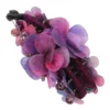 Banana Hair Clips Fabric Flowers Banana Hair Clip Ponytail Holder Non Slip Ponytail Clips Strong Hold French Barrettes 1