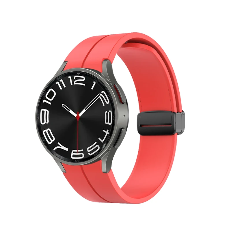 Magnetic Buckle Silicone Watch Strap